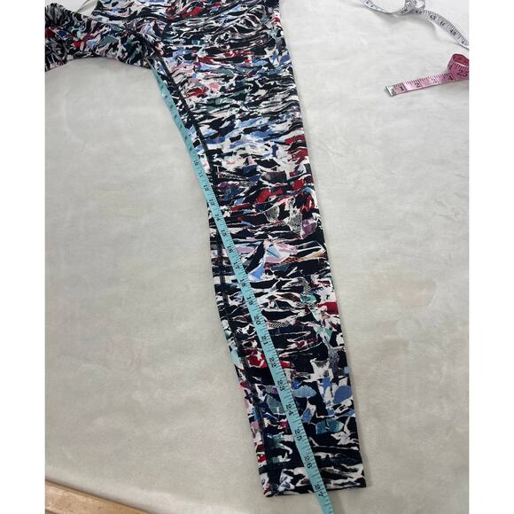 Lululemon Wunder Under Full On Luxtreme Legging Multi Abstract 8 Gym Workout - Picture 8 of 8